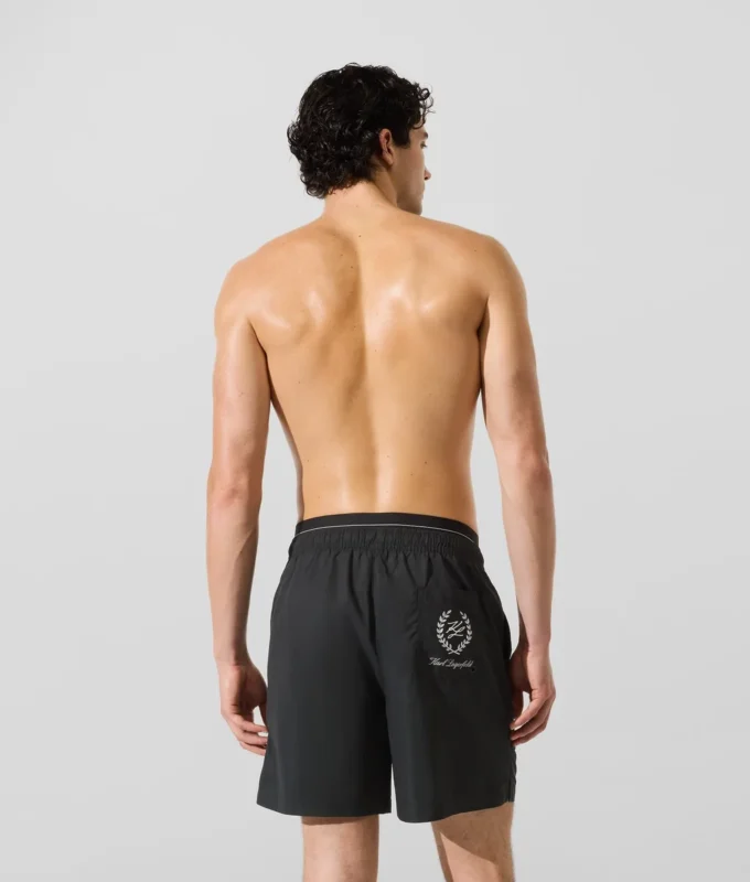 Boardshorts med dobbelt linning