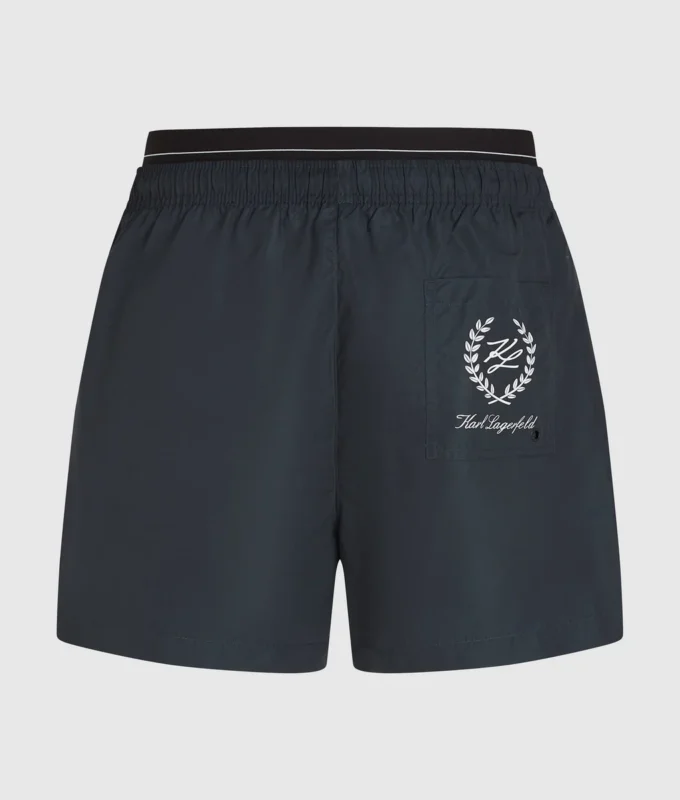 Boardshorts med dobbelt linning