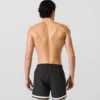 Boardshorts med kontrastpiping