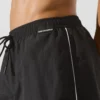 Boardshorts med kontrastpiping