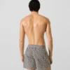 Boardshorts med ternet mønster