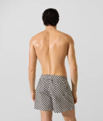 Boardshorts med ternet mønster