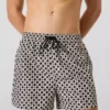 Boardshorts med ternet mønster