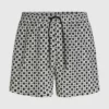 Boardshorts med ternet mønster
