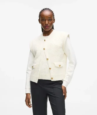 Bouclé-vest