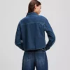 BOXY DENIM SKJORTE
