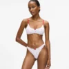 Bralette med hjerteprint