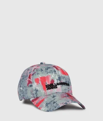 Cap med graffiti-print overalt