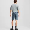 CARPENTER DENIM SHORTS