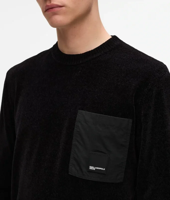 Chenille-sweater