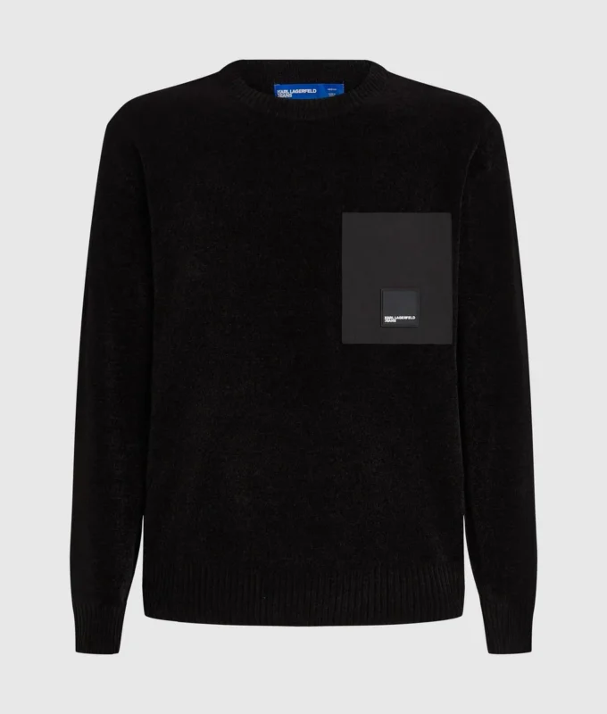 Chenille-sweater