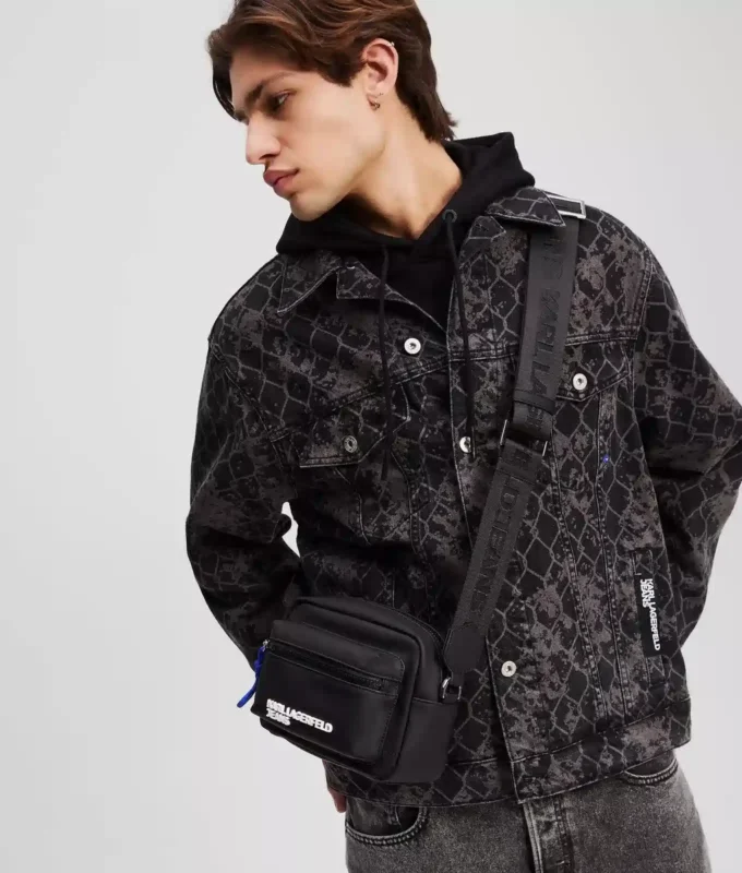 COATED CROSSBODY BAG