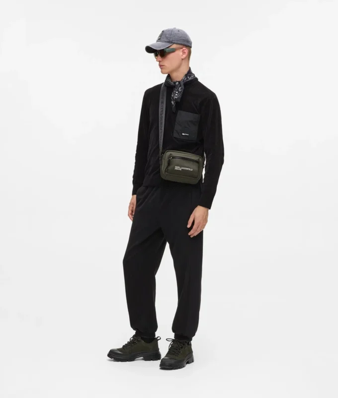 COATED CROSSBODY BAG