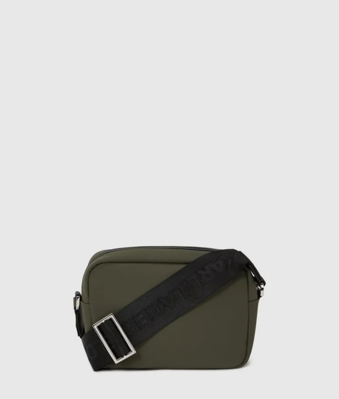 COATED CROSSBODY BAG