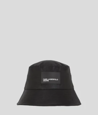 COATED DENIM BUCKET HAT
