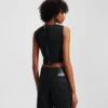 COATED DENIM TOP