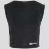 COATED DENIM TOP