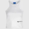 Coated ribbet tanktop