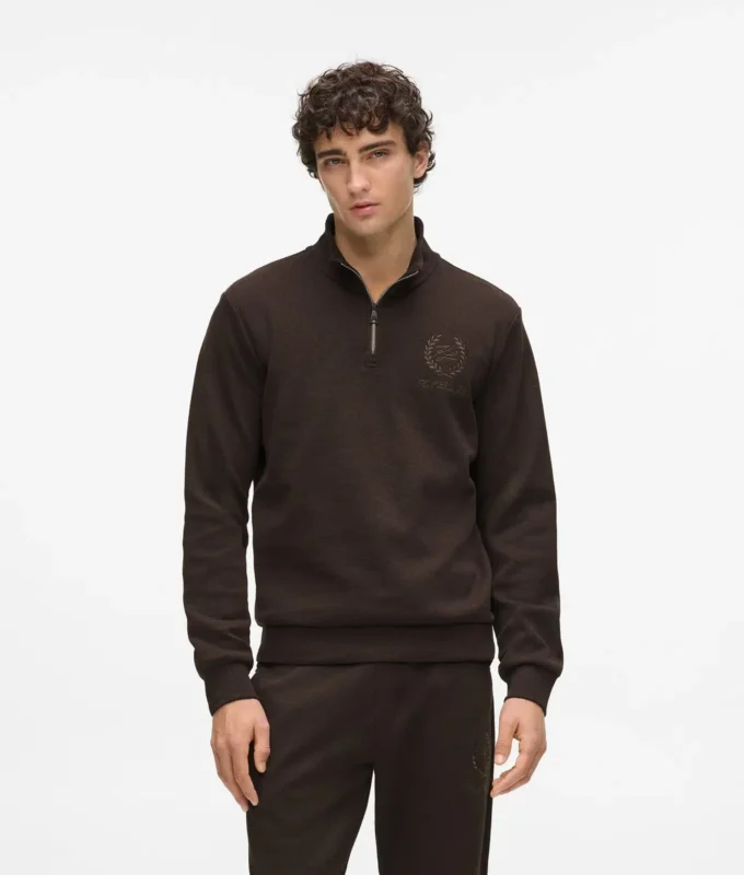 Crest loungewear sweatshirt