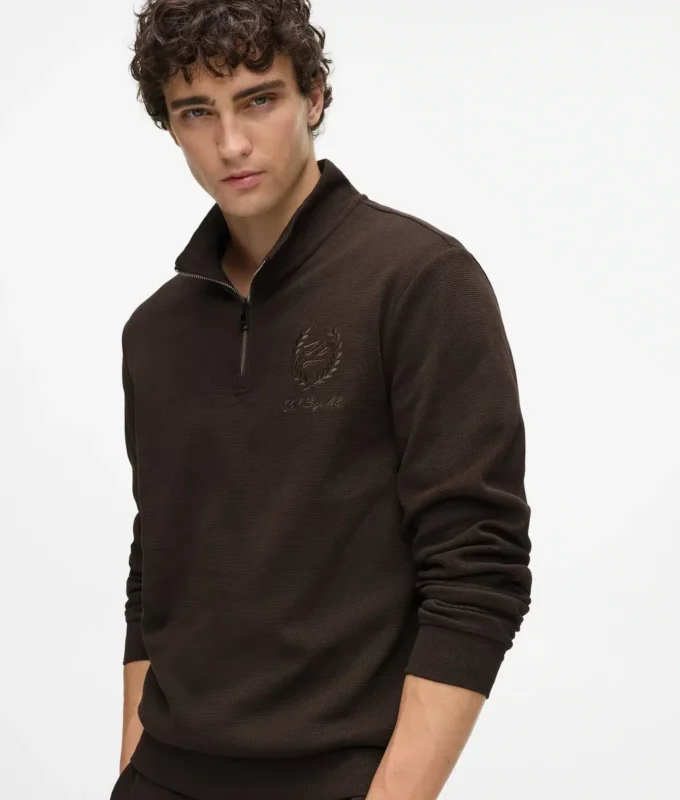 Crest loungewear sweatshirt