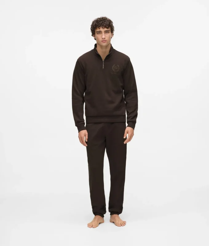 Crest loungewear sweatshirt