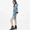 Crossbody-kamerataske i lammeskind