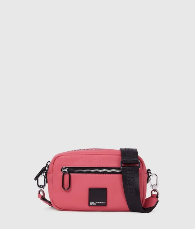 Crossbody-kamerataske med logo