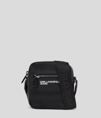 CROSSBODY-TASKE I IMITERET LÆDER