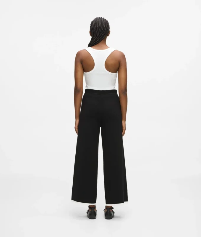 Culottes med kontrastpiping