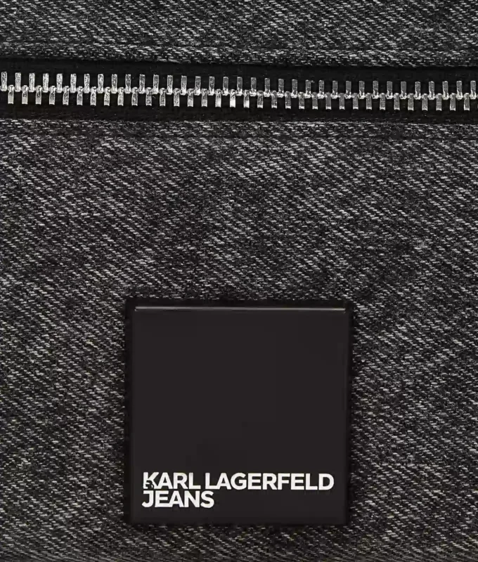 Denim crossbody kamerataske