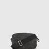 Denim crossbody kamerataske
