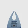 Denim hobo shopper