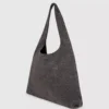 Denim hobo shopper