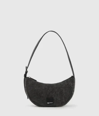 Denim moon skuldertaske