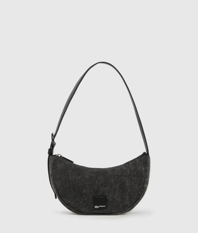 Denim moon skuldertaske