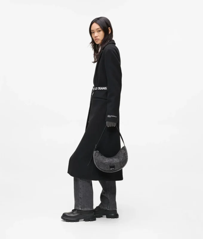 Denim moon skuldertaske