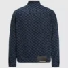 Denimjakke med Monogram-print overalt