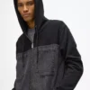 Denimjakke med paneler