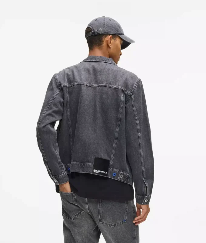 Denimjakke med regular fit