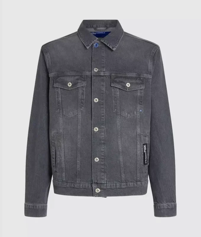 Denimjakke med regular fit