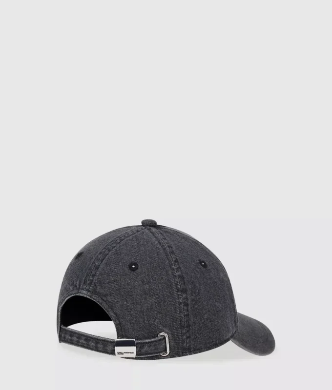 Denimkasket med logo