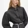 Denimkjole med bælte