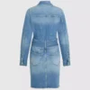Denimkjole med bælte