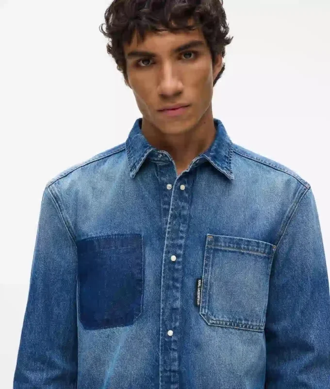Denimskjorte