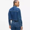 Denimskjorte med nitter