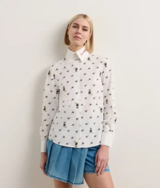DISNEY X KL BLUSE MED ALL-OVER-PRINT