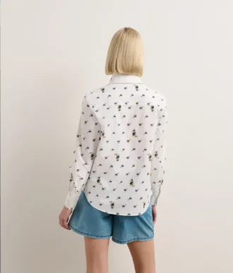 DISNEY X KL BLUSE MED ALL-OVER-PRINT