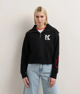 DISNEY X KL HALVZIP-SWEATSHIRT