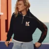 DISNEY X KL HALVZIP-SWEATSHIRT