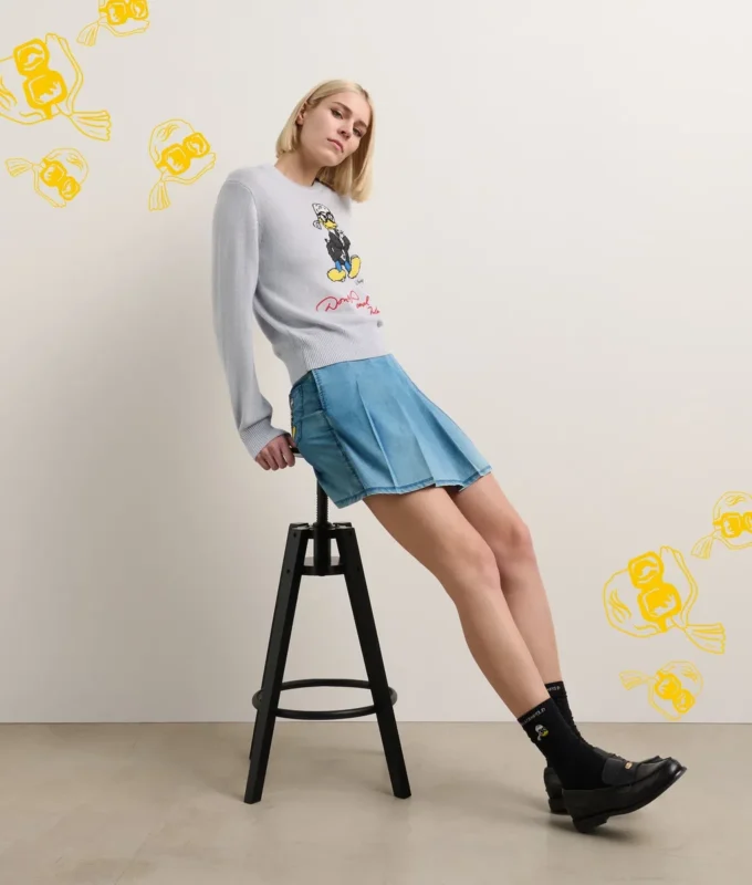 DISNEY X KL STRIKKET SWEATSHIRT